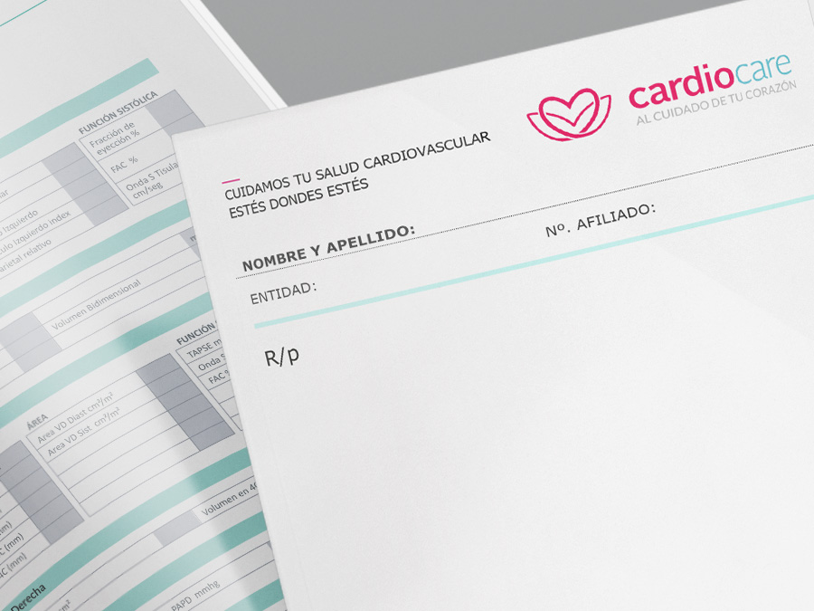 Cardio Care - BRANDING / EDITORIAL DESIGN / INTERACTIVES - Aguaviva - We left Brands