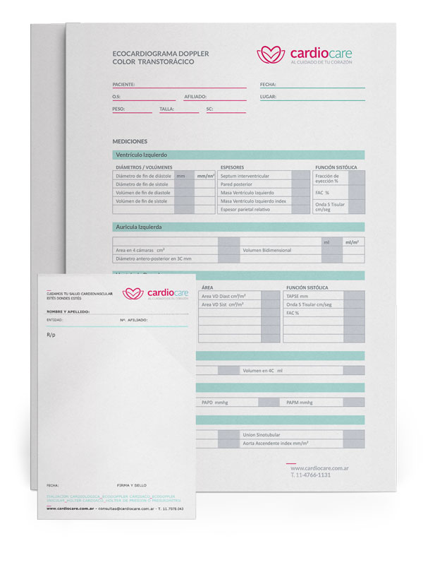 Cardio Care - BRANDING / EDITORIAL DESIGN / INTERACTIVES - Aguaviva - We left Brands