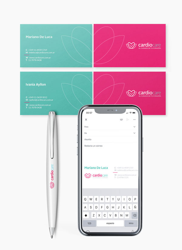 Cardio Care - BRANDING / EDITORIAL DESIGN / INTERACTIVES - Aguaviva - We left Brands