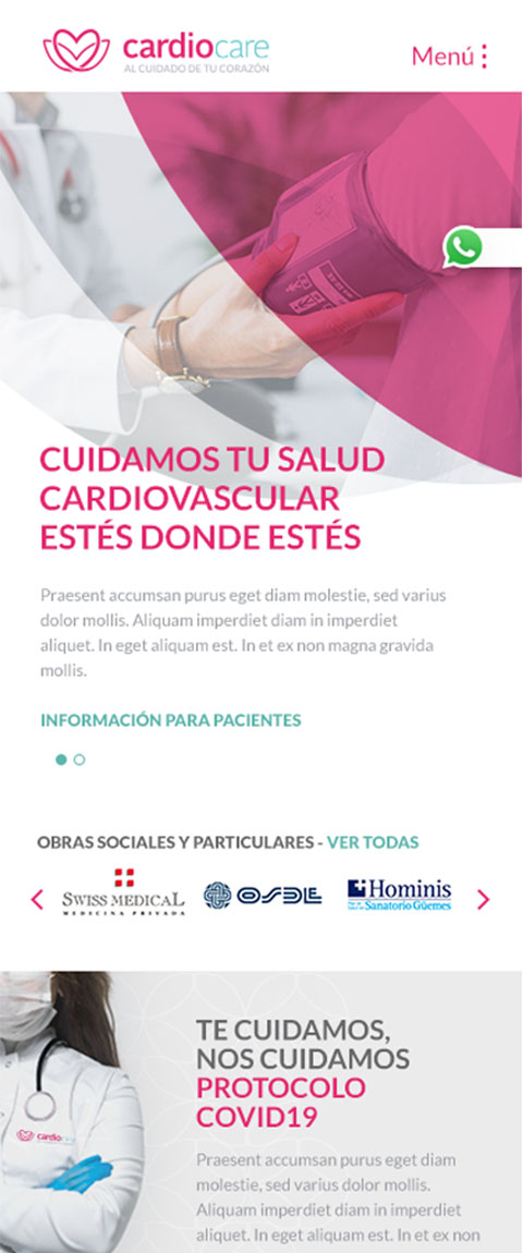 Cardio Care - BRANDING / EDITORIAL DESIGN / INTERACTIVES - Aguaviva - We left Brands