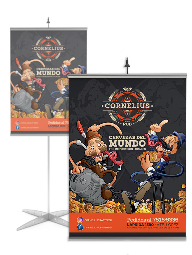 Cornelius - BRANDING / ILLUSTRATION / OTHER SERVICES - Aguaviva - We left Brands