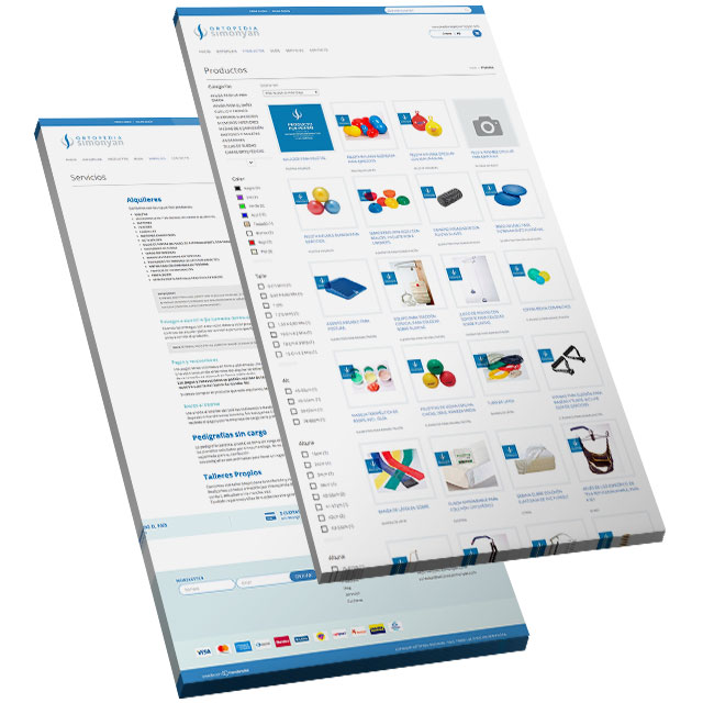 Ortopedia Simonyan - BRANDING / EDITORIAL / INTERACTIVE / OTHER SERVICES - Aguaviva - We left Brands